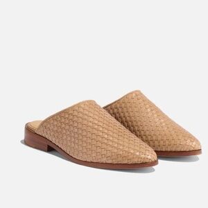 Nisolo Ama Woven Mule in Woven Almond SZ 7